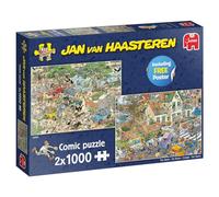 Jumbo - 19001 - Safari & Tempesta - 2x1000 Pezzi Jan Van Haasteren