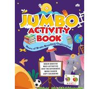 Jumbo Activity Book for Children Age 5 Years & Above Brain Boostermaze Activitiesspot the Differences Word Searchcopy Colouring
