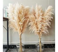 Jumbo Artificiale Pampas Erba Canna Soffice Fiore Mazzo Matrimonio Fai-da-Te