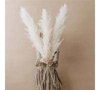 Jumbo Artificiale Pampas Erba Canna Soffice Fiore Mazzo Matrimonio Fai-da-Te