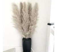 Jumbo Artificiale Pampas Erba Canna Soffice Fiore Mazzo Matrimonio Fai-da-Te