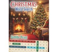 Jumbo Christmas Word Search For Adults & Seniors: Extra Large Print Christmas Word Search Book | Big Letters With 30-Point Font Size | 1,400+ Festive Words to Find | Easy-to-Read Holiday Puzzle Gift