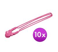 Jumbo-Clips Rosa, Per confezione 10 pezzi