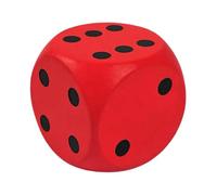 Jumbo Dice - 15cm Soft PU Foam Game Toy, Educational, Floor Friendly, For K