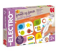 Jumbo Electro-colors & Shapes (1110100410) Board Game Trasparente Bambini