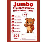 Jumbo English Workbook for Pre-School- Grade 1