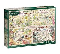 Jumbo, Falcon de luxe - Country Diary 4 Seasons, puzzle per adulti, 1.000 pezzi