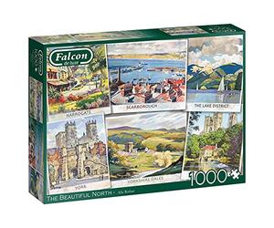 Jumbo, Falcon de luxe - Il bellissimo nord, puzzle per adulti, 1000 pezzi