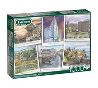 Jumbo -Falcon de Luxe - Puzzle da 1000 pezzi, illustrato da Alla Badsar, in cartoncino riciclato di alta qualità, finitura simile a un poster, confezione ecologica