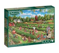 Jumbo, Falcon de luxe - Strawberry Picking, Jigsaw Puzzles for Adults, 1000 Piec