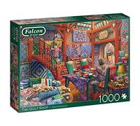 Jumbo, Falcon de luxe - The Quilt Shop, puzzle per adulti, 1.000 pezzi