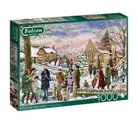 Jumbo, Falcon de luxe - Villaggio festivo, puzzle per adulti, 1000 pezzi