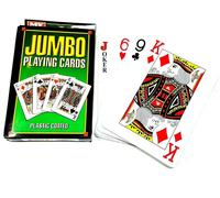 Jumbo Grande Gigante Carte da Gioco Giochi Bambini Poker Ponte Pk54 140mm x 95mm