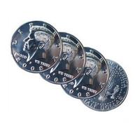 Jumbo Half Dollar Shells 3 + 1 Set - Magia con Monete - Giochi di Magia