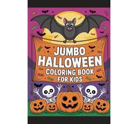 JUMBO HALLOWEEN COLORING BOOK FOR KIDS