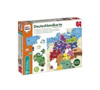 Jumbo - Imparo Mappa della Germania - Gioco educativo a Partire dai 5 Anni - Gioco da Ragazzi per Scuola Materna e elementare