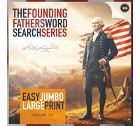 Jumbo Large Print Word Search for Seniors about American History | The Founding Fathers Word Search Series 1/4 | George Washington: Large Print ... History for Adults & Seniors, 55 Words