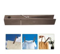 Jumbo molletta da bucato in legno porta asciugamano molletta da bucato gigante