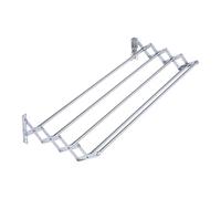 Jumbo Stendibiancheria 60cm da Parete estensibile in Acciaio Inox antiruggine mod. Nick