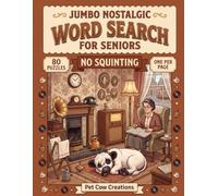 Jumbo Nostalgic Word Search: 80 Simple Large Print Puzzles About the Way Things Were - No Diagonals, No Backwards Words, Complete Answer Key
