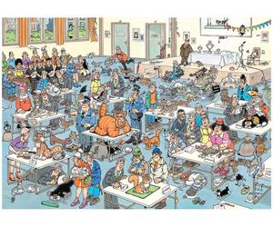 Jumbo - Puzzle Jan Van Haasteren: Il corteo dei gatti - 1000 Pezzi