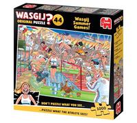 Wasgij Original 44 - Giochi estivi! - Giochi estivi! - Puzzle per adulti - umoristico - Cartone riciclato al 100% - 1000 pezzi - Jumbo