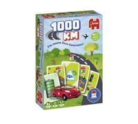 Jumbo Spiele-1000 Auto 1000 KM Gioco di Carte, Multicolore, JUM00012