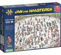 Jumbo Spiele 1110100023 Jan van Haasteren Skateboarding in der Bowl 1000 Teile Puzzle
