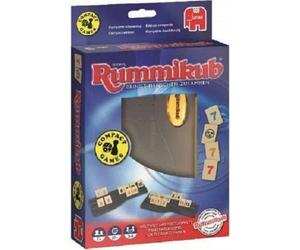 Jumbo Spiele Original Rummikub Kompakt Spiel - der Spieleklassiker als Reise-Edi