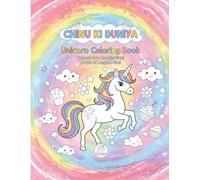 Jumbo Square Unicorn Fun: A Magical Coloring Book for Toddlers & Preschoolers (Ages 5-10) | 20 Unique, Easy-to-Color Designs