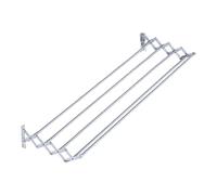Jumbo Stendibiancheria da Parete 100cm estensibile a pantografo in Acciaio Inox antiruggine mod. Nick