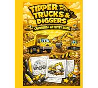 JUMBO Tippers Trucks & Diggers Colouring & Activity Book