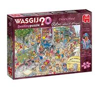 JUMBO, Wasgij Retro Destiny 6 - Gioco per Bambini, Puzzle per Adulti, 1000 Pezzi, Blu/Viola