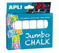 Jumbo White Jumbo Round Apizas - Taglia Ã˜ 25 x 105 mm - Prodotto con solfato di calcio a basso residuo - nessuna polvere - I NEW