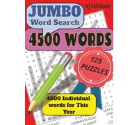 Jumbo Word Search Book: 125 Engaging Word Search Puzzles | 4,500 Words Across Topics Like Nature, Dinosaurs, and the Military