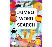 Jumbo Word Search for Adults Large Print: Big Multi-Themed Word Search Puzzle Book for Adults, Teens & Seniors. | Themed Puzzles With Full Solutions