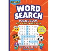 Jumbo Word Search Puzzle Book For Kids Ages 8-10: 100 Fun Themed Puzzles & 1000 Words To Find for Boys & Girls in 2nd, 3rd & 4th Grade