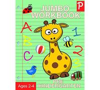 Jumbo Workbook Pre Kindergarten: Jumbo Preschool Activity Book Ages 2-4