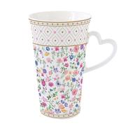 Jumbobecher MON AMOUR Cuori E Fiori Per 600Ml Porcellana Easy Life