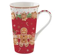 Jumbobecher, Tazza FANCY GINGERBREAD Omino Di Pan Di Zenzero 600ml EASY LIFE