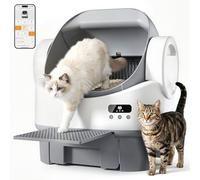 JUMMICO Lettiera per Gatti Autopulente Automatica, Controllo Tramite APP, 6 Sensori di Sicurezza, Cassetto Rifiuti da 12L (Fino a 15 Giorni Senza Pulizia), Design Aperto XXL ad Alta Capacità