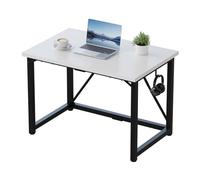JUMMICO Scrivania da Lavoro 100 x 50 cm Scrivania per lo Studio Bianco
