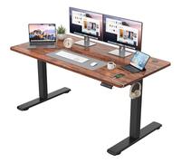 JUMMICO Scrivania regolabile in Altezza, Standing Desk, Piano Unico 15 mm, con 2 Memoria Altezza, Allarme Anti-Sedentarietà, Scrivania Ufficio Elettrica Regolabile, Scrivania Gaming