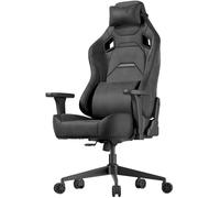 JUMMICO Sedia da gaming in ecopelle, sedia da ufficio ergonomica con braccioli 3D, sedia da scrivania con schienale reclinabile per gaming, lavoro e studio, portata massima 200 kg, nero