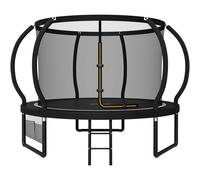 JUMMICO Trampolino da Giardino per Bambini con Rete di Sicurezza - Diametri 228, 305, 366, 427 cm - Tappeto Elastico e Molla Portata Massima 150 kg