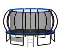 JUMMICO Trampolino da Giardino per Bambini con Rete di Sicurezza - Diametri 228, 305, 366, 427 cm - Tappeto Elastico e Molla Portata Massima 150 kg