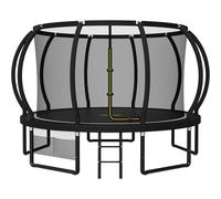 JUMMICO Trampolino da Giardino per Bambini con Rete di Sicurezza - Diametri 228, 305, 366, 427 cm - Tappeto Elastico e Molla Portata Massima 150 kg