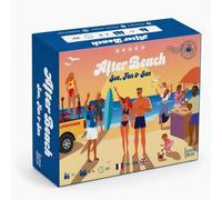JumoJeux After Beach - Gioco di carte bilingue inglese-francese, gioco d'atmosfera sulla spiaggia e le vacanze, tra amici e famiglia, 7 anni e più anni, 2-8 giocatori
