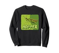 Jump High Grasshopper Graphic per bambini e adulti Felpa
