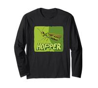 Jump High Grasshopper Graphic per bambini e adulti Maglia a Manica